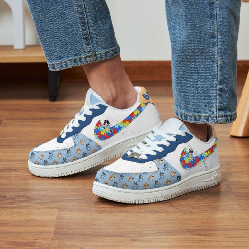 Autism Awareness Bluey AF1