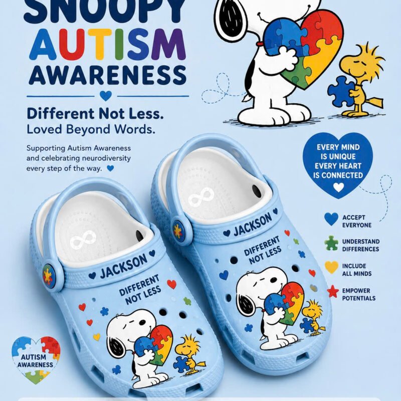 Personalized SNP Autism Awareness Shoes