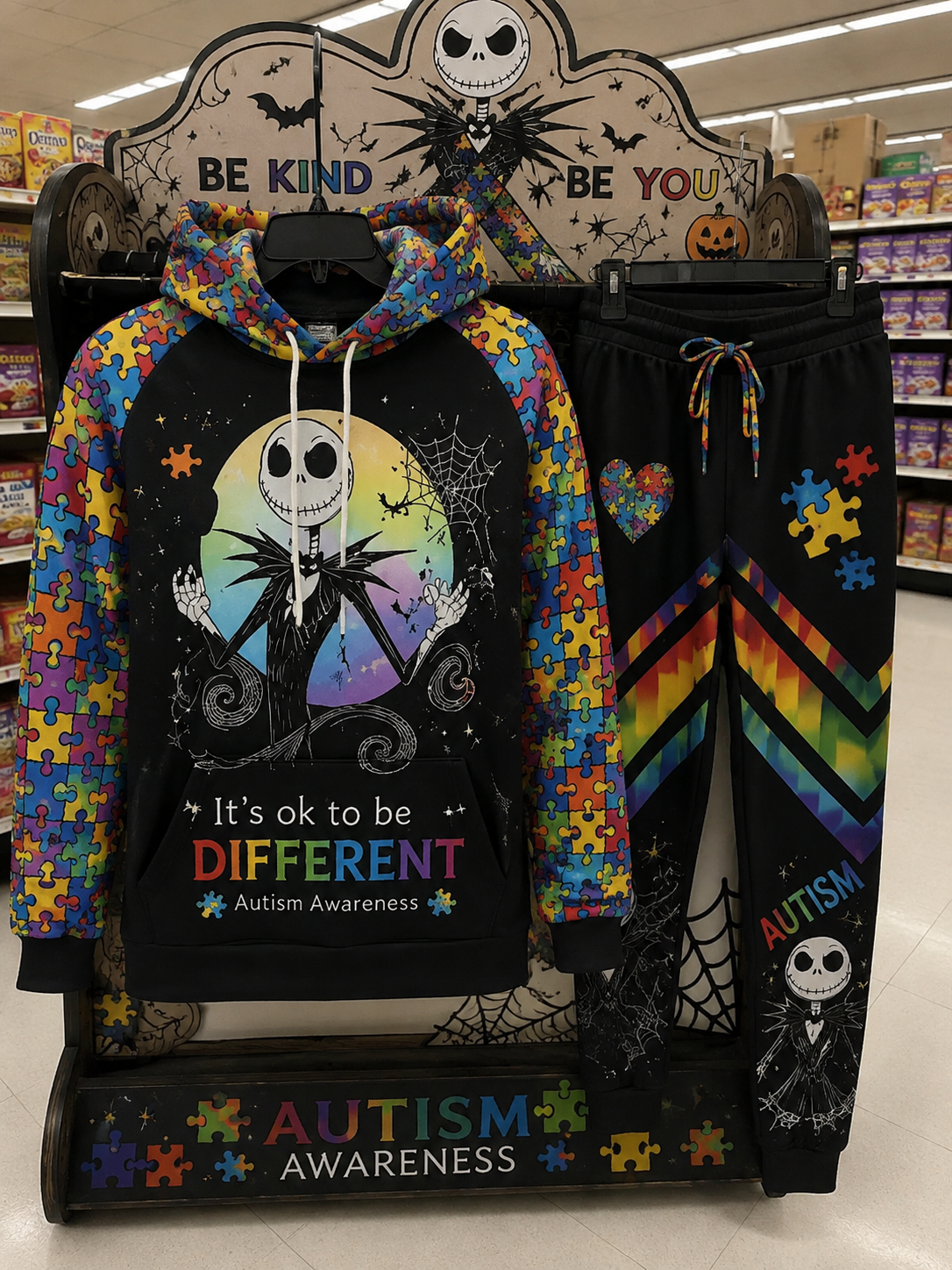 Autism Jack Hoodie and Leggings