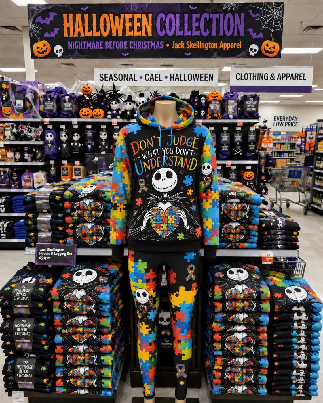 Autism Jack Hoodie and Leggings