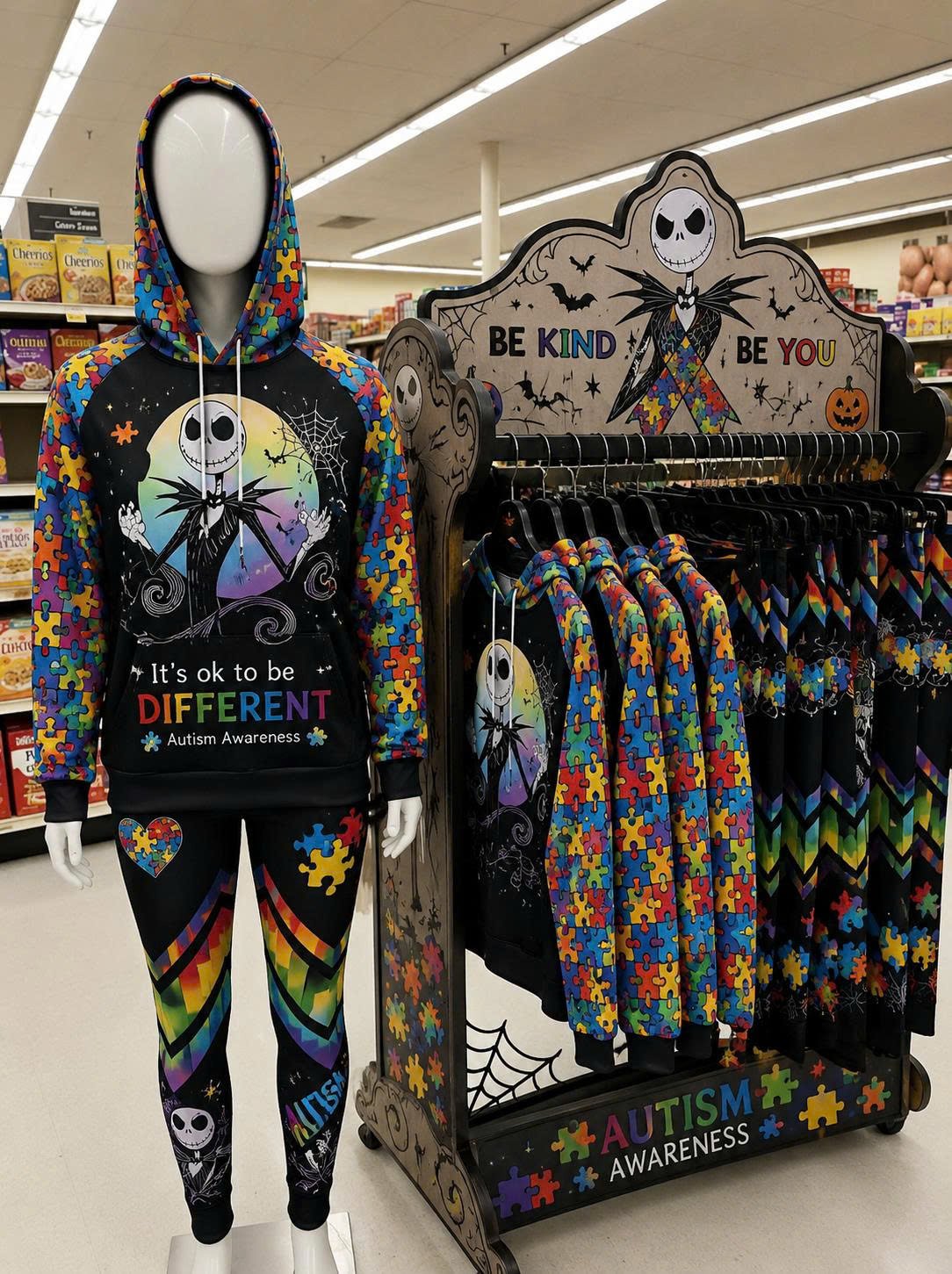 Autism Jack Hoodie and Leggings